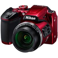 Nikon Coolpix B500 Dig Point & Shoot Camera, Red